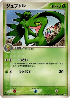 Grovyle card image