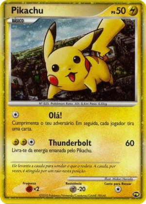 Pikachu card image