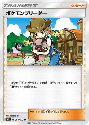Pokémon Breeder card image