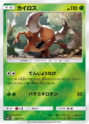 Pinsir card image