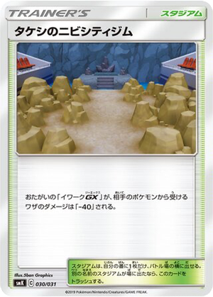 Brock's Pewter City Gym card image
