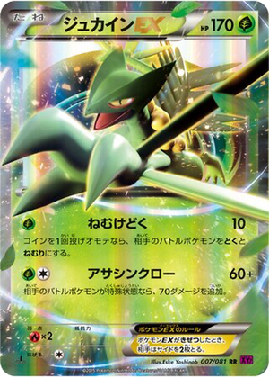 Sceptile EX card image