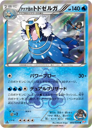 Team Aqua's Walrein card image