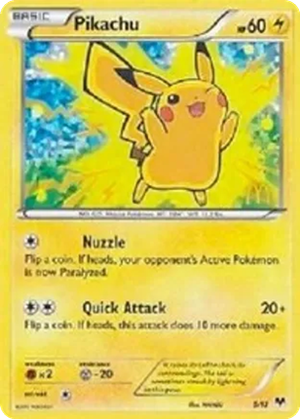 Pikachu card image