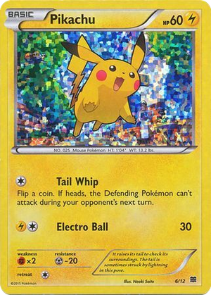 Pikachu card image