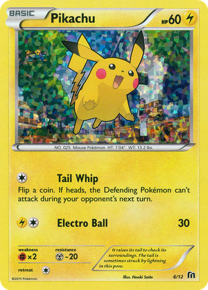 Pikachu card image
