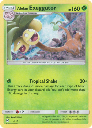 Alolan Exeggutor card image