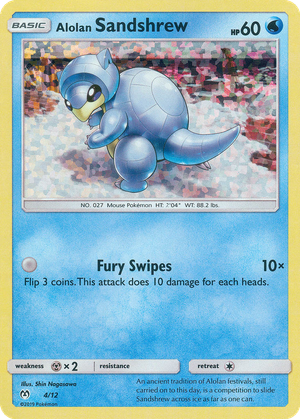Alolan Sandshrew card image
