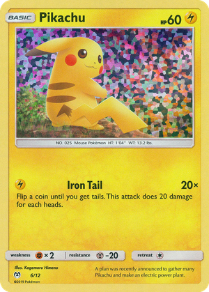 Pikachu card image