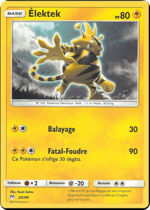 Electabuzz card image