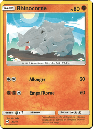 Rhyhorn card image