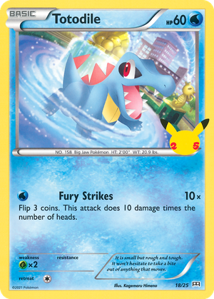 Totodile card image