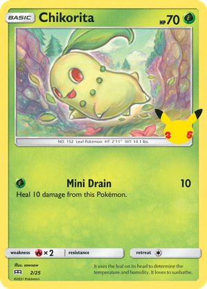 Chikorita card image