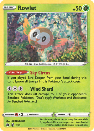 Rowlet card image