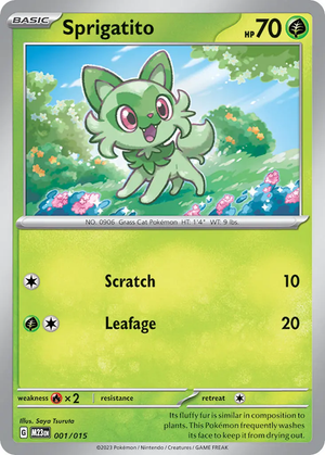 Sprigatito card image