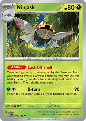 Ninjask card image