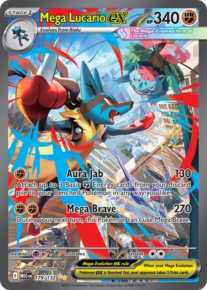 Mega Lucario ex card image