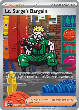 Lt. Surge's Bargain card image