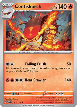 Centiskorch card image