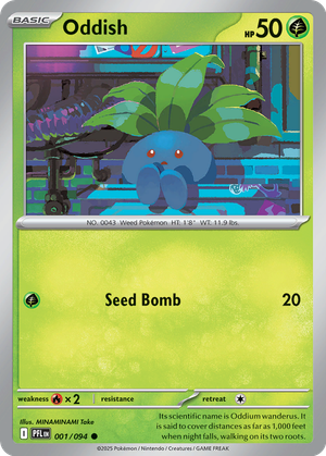 Oddish card image