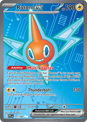 Rotom ex card image
