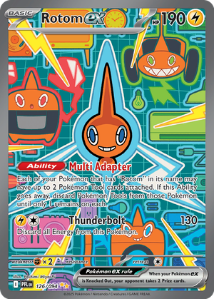 Rotom ex card image