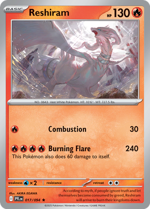 Reshiram card image
