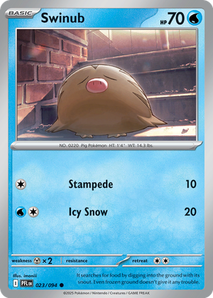 Swinub card image