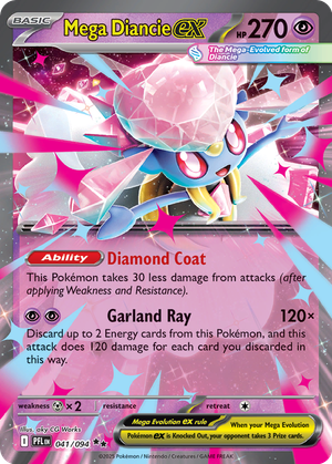 Mega Diancie ex card image