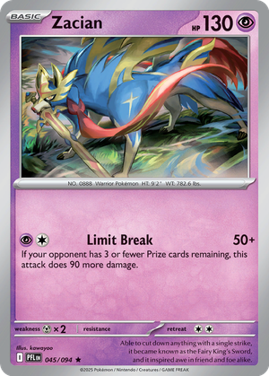 Zacian card image