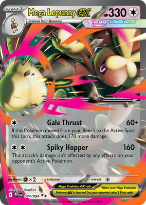 Mega Lopunny ex card image