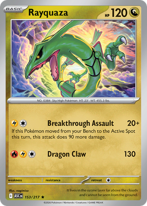 Rayquaza card image