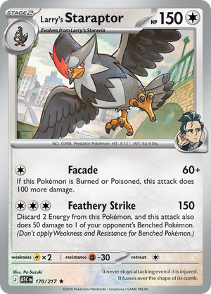 Larry's Staraptor card image