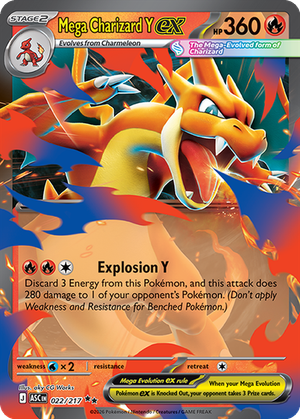 Mega Charizard Y ex card image