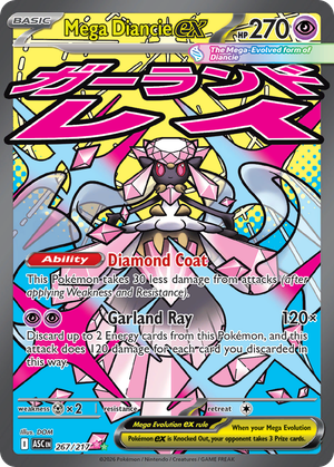 Mega Diancie ex card image