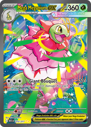 Mega Meganium ex card image