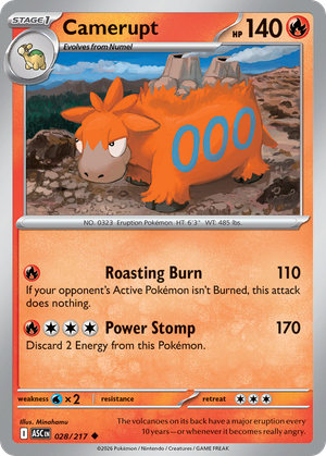 Camerupt card image