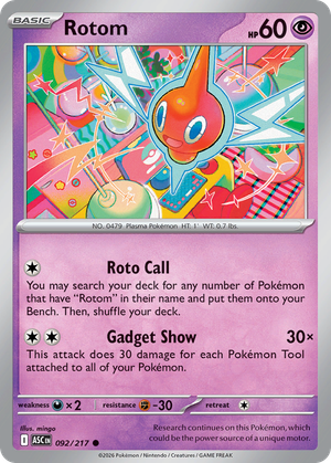 Rotom card image
