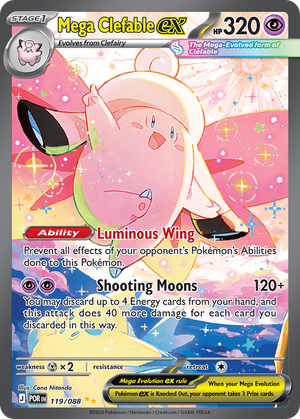 Mega Clefable ex card image
