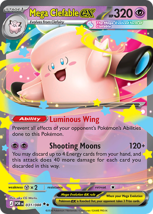 Mega Clefable ex card image