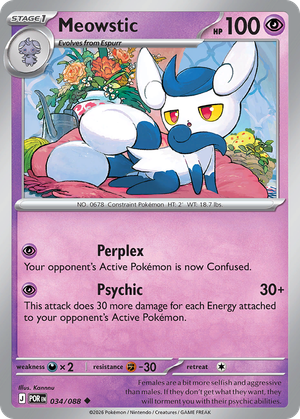 Meowstic card image