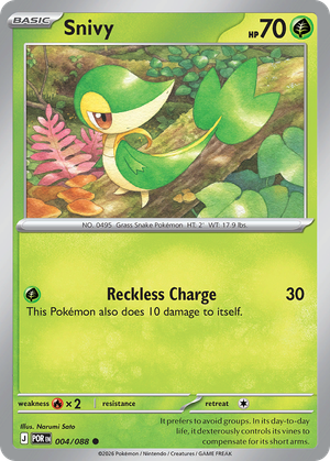 Snivy card image