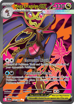 Mega Dragalge ex card image