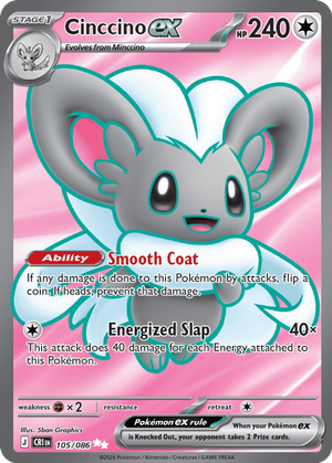 Cinccino ex card image