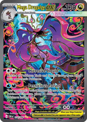 Mega Dragalge ex card image