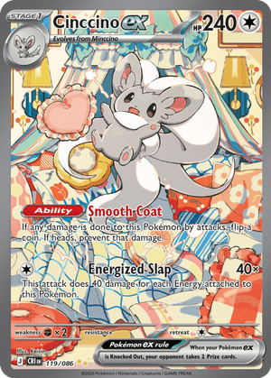 Cinccino ex card image
