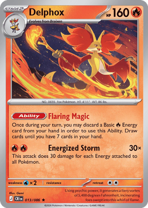 Delphox card image