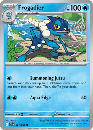 Frogadier card image