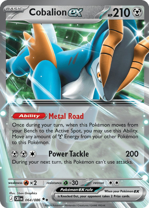Cobalion ex card image