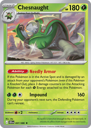 Chesnaught card image